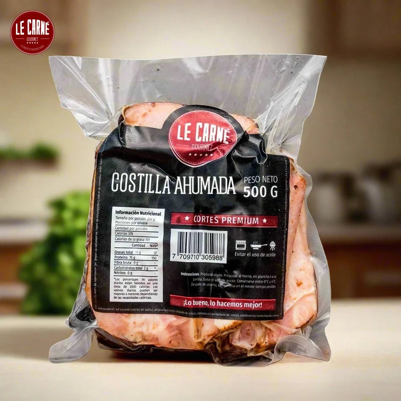 Costillas Costichi Ahumadas x 500 gr-Proteínas-Le Carne-Eatsy Market