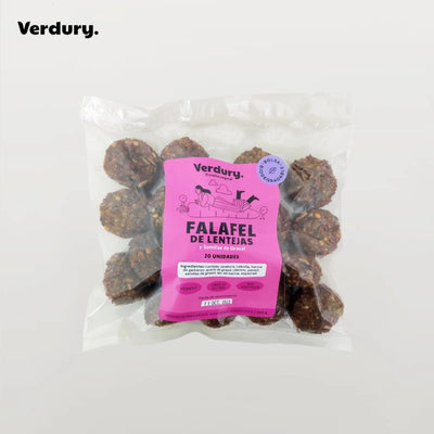 Falafel de Lenteja y Semillas de Girasol x 20 und (340 gr)-Proteínas-Verdury-Eatsy Market