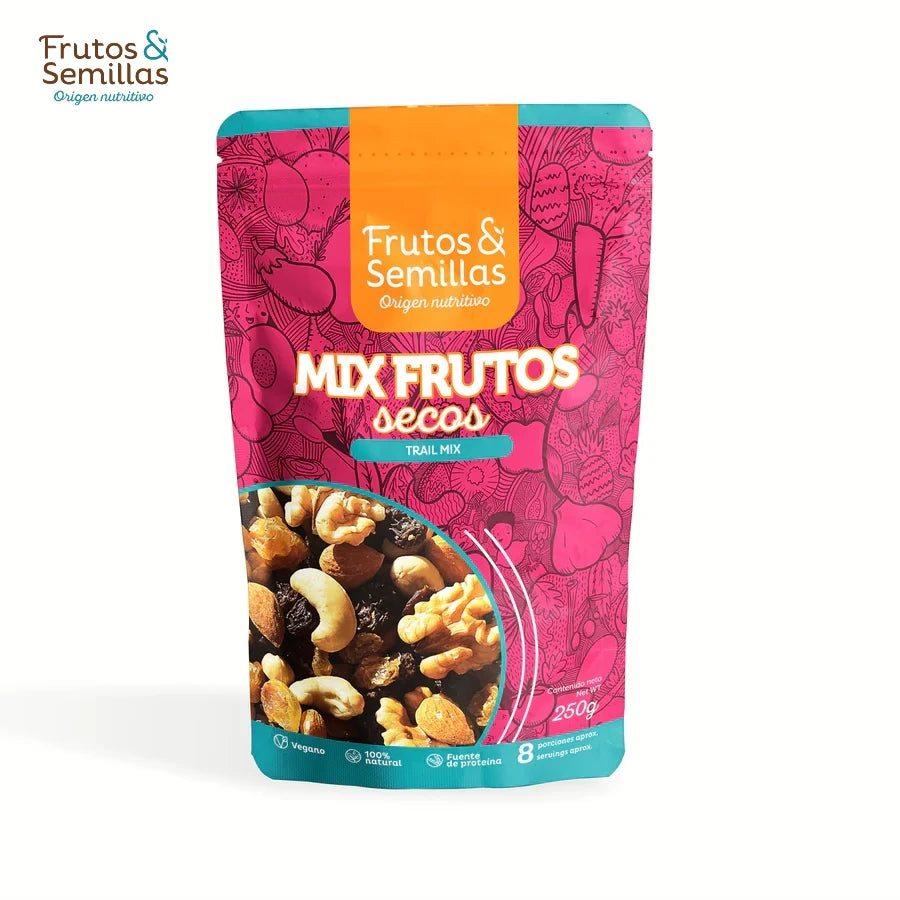 Mix de frutos secos x 200 gr