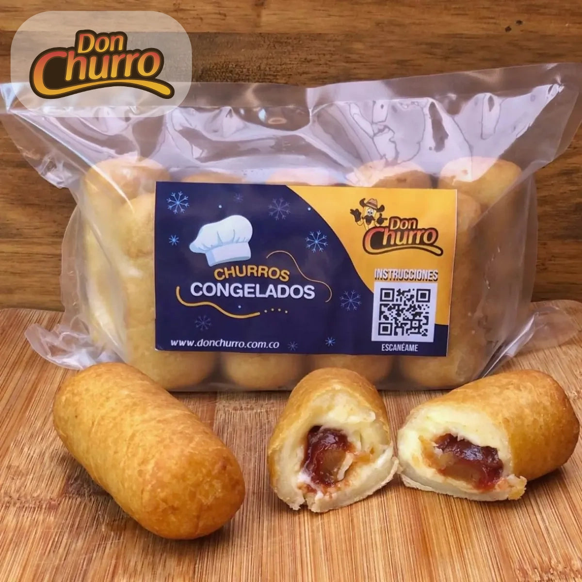 palitos de pan de ajo congelados