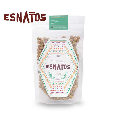 Arveja Natural Crocante x 200 gr-Pasabocas y Snacks-Esnatos-Eatsy Market