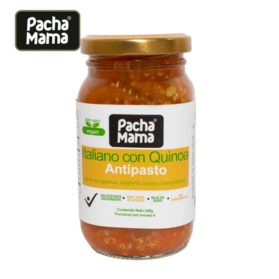Antipasto Italiano con Quinoa x 240 gr-Despensa-Pacha Mama-Eatsy Market