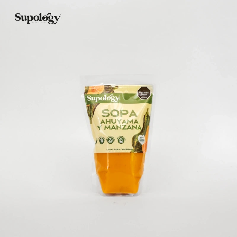 Sopa de Ahuyama y Manzana x 2 porc (500 gr)-Sopas-Supology-Eatsy Market