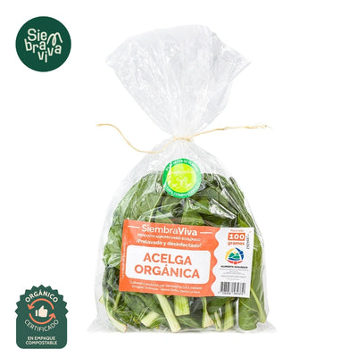 Acelga Baby Organica SiembraViva x 100 gr-Vegetales-SiembraViva-Eatsy Market