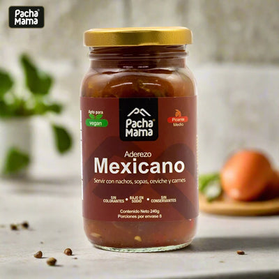 Aderezo Mexicano Picante Medio x 240 gr-Despensa-Pacha Mama-Eatsy Market