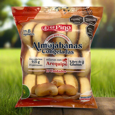 Almojábana Congelada Rellena de Arequipe-Panadería-El Pino-x 15 und-Eatsy Market