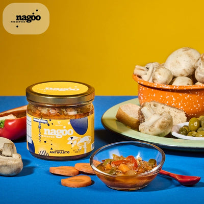 Antipasto Nagoo con Atún x 358 gr-Vegetales-Nagoo-Eatsy Market