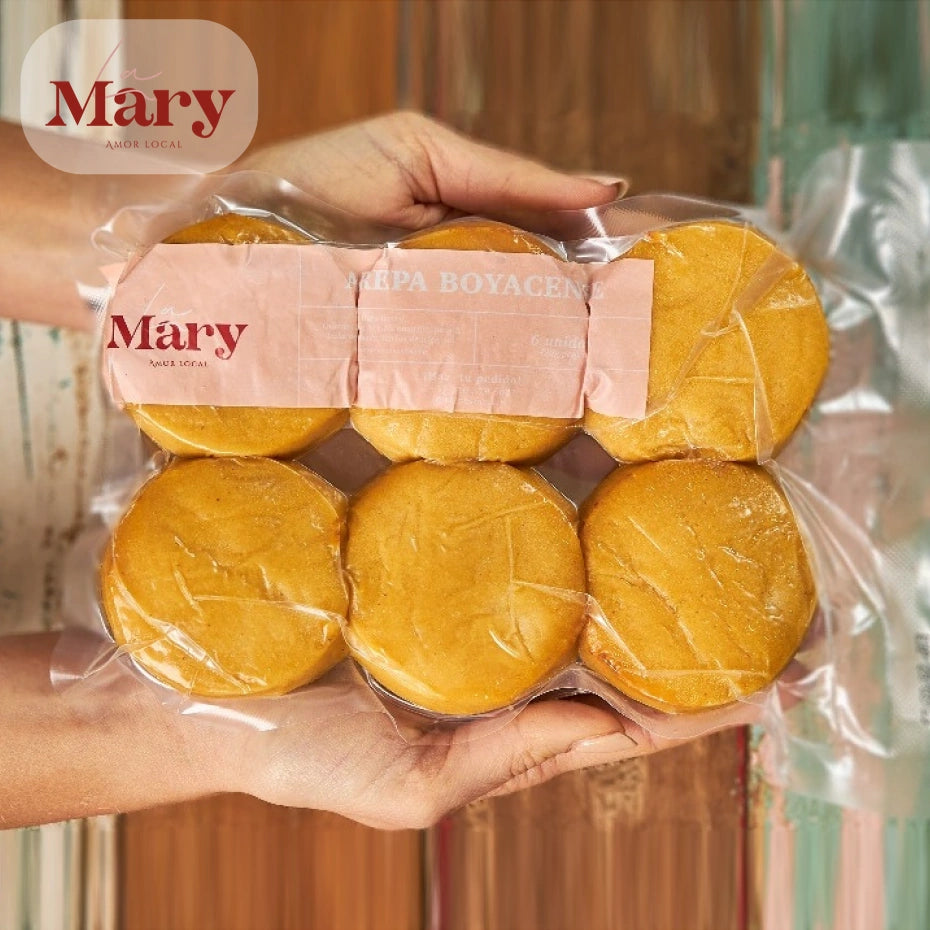 Arepa Boyacense con Quesito x 6 und – Eatsy Market