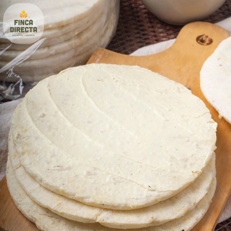 Arepa Mediana Blanca Delgada x 10 und-Cereales y Granos-Finca Fresco-Eatsy Market