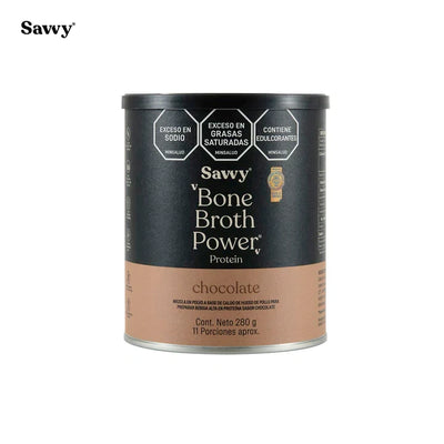 Proteína Bone Broth de Chocolate-Proteínas-Savvy-x 280 gr-Eatsy Market