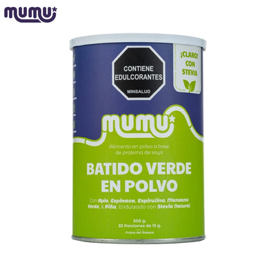 Batido Verde en Polvo x 500 gr (33 porc)-Bebidas-Mumu-Eatsy Market