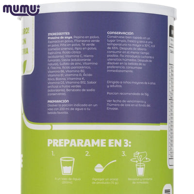 Batido Verde en Polvo x 500 gr (33 porc)-Bebidas-Mumu-Eatsy Market