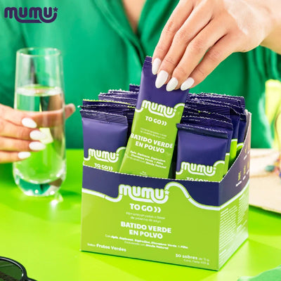 Batido Verde en Polvo To-Go x 450 gr (30 porc)-Bebidas-Mumu-Eatsy Market