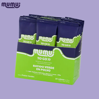 Batido Verde en Polvo To-Go x 450 gr (30 porc)-Bebidas-Mumu-Eatsy Market