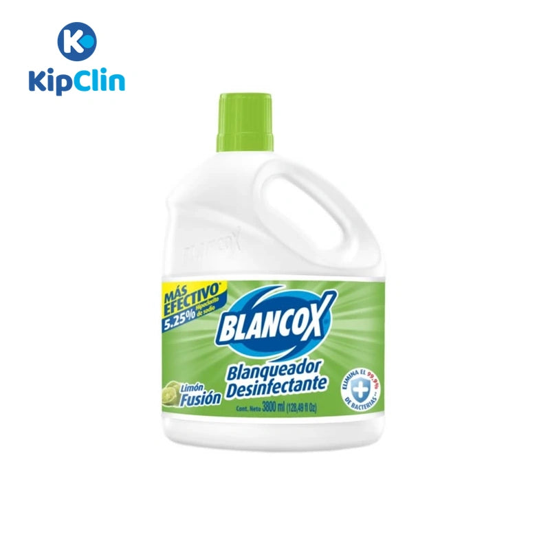 Blanqueador Desinfectante Blancox Limón Fusión-Limpieza & Desinfección-KipClin-x 3.8 lt-Eatsy Market