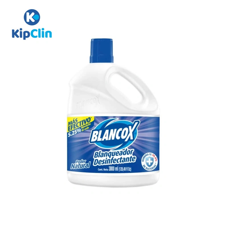 Blanqueador Desinfectante Blancox Poder Natural-Limpieza & Desinfección-KipClin-x 3.8 lt-Eatsy Market