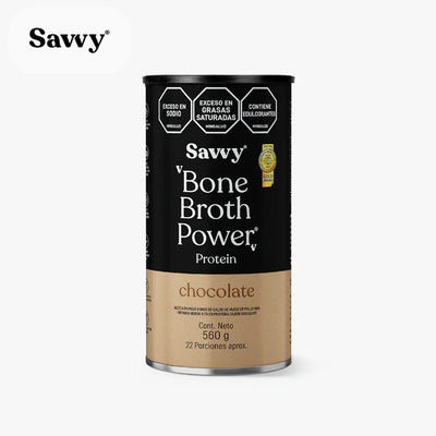 Proteína Bone Broth de Chocolate x 560 gr-Proteínas-Savvy-Eatsy Market