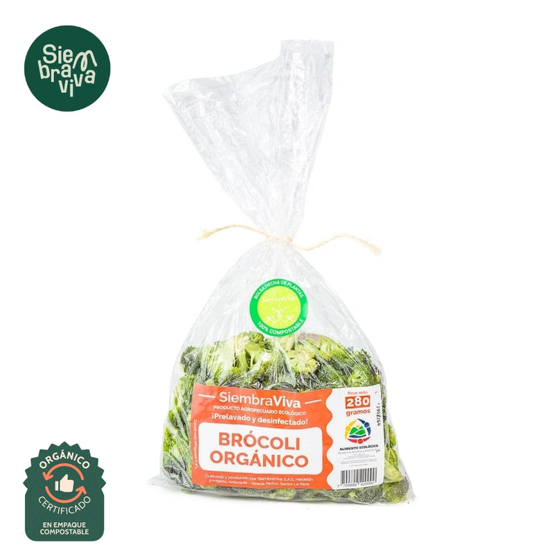 Brocoli Organico en Arbolitos SiembraViva x 280 gr-Vegetales-SiembraViva-Eatsy Market