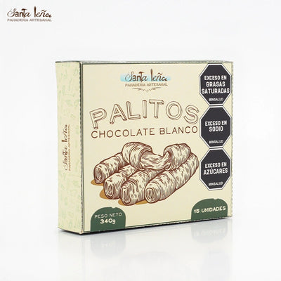 Palito de Queso de Chocolate Blanco x 15 und (340 gr)-Panadería-Santa Leña-Eatsy Market