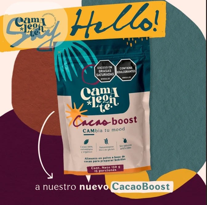 Cacao Boost x 15 porc (150 gr)-Bebidas-Camaleonte-Eatsy Market