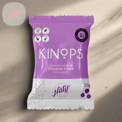 Kinops de Chocolate Blanco x 30 gr-Pasabocas y Snacks-Natif-Eatsy Market