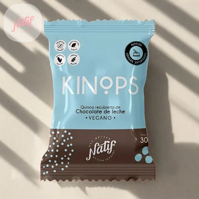 Kinops de Chocolate Leche al 40% x 30 gr-Pasabocas y Snacks-Natif-Eatsy Market