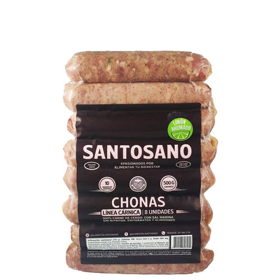 Chorizos Artesanales Limon Santosano x 8 Unds-Santosano-Eatsy Market