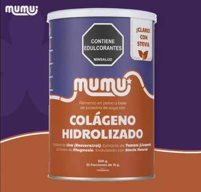 Colageno Hidrolizado Caramelo x 500 gr (33 porc)-Bebidas-Mumu-Eatsy Market