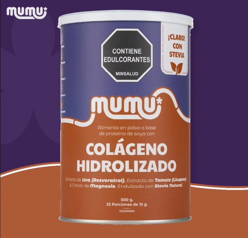 Colageno Hidrolizado Caramelo x 500 gr (33 porc)-Bebidas-Mumu-Eatsy Market
