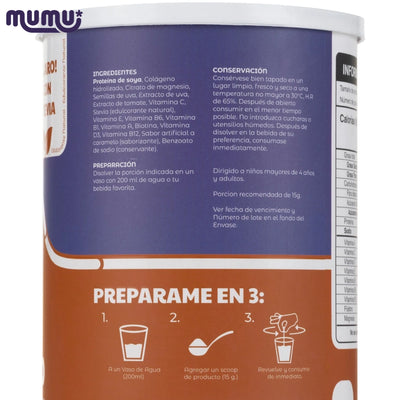 Colageno Hidrolizado Caramelo x 500 gr (33 porc)-Bebidas-Mumu-Eatsy Market