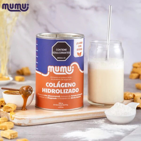 Colageno Hidrolizado Caramelo x 500 gr (33 porc)-Bebidas-Mumu-Eatsy Market