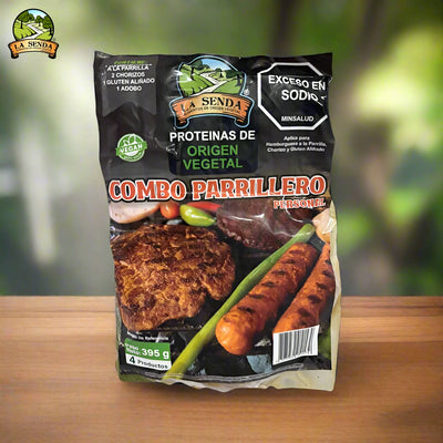 Combo Parrillero Vegano Individual x 5 und (395 gr)-Proteínas-La Senda-Eatsy Market