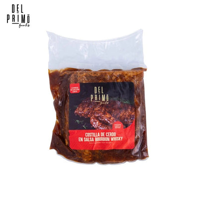 Rack de Costillas de Cerdo Bourbon Whisky x 2 a 3 porc (600 gr)-Proteínas-Del Primo-Eatsy Market