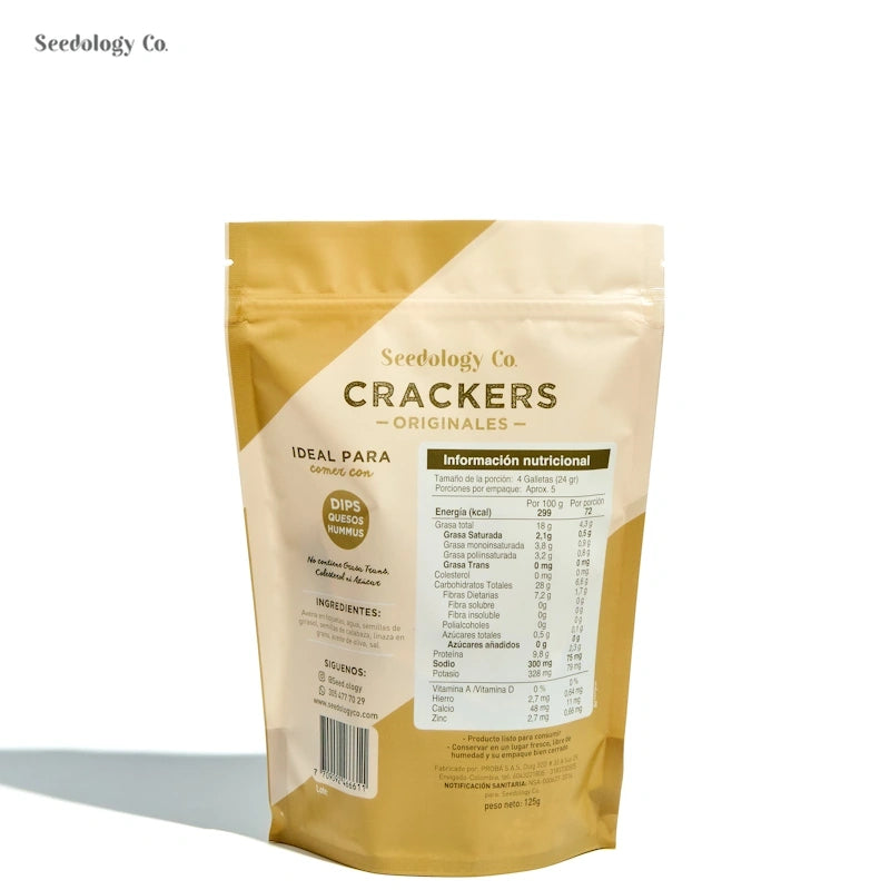 Crackers Originales-Despensa-Seedology-x 125 gr-Eatsy Market