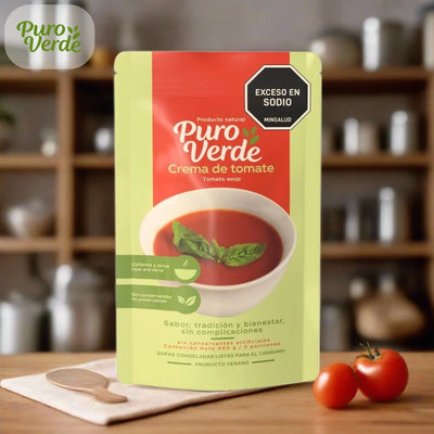 Crema de Tomate Vegana x 1 porc (400 gr)-Sopas-Puro Verde-Eatsy Market