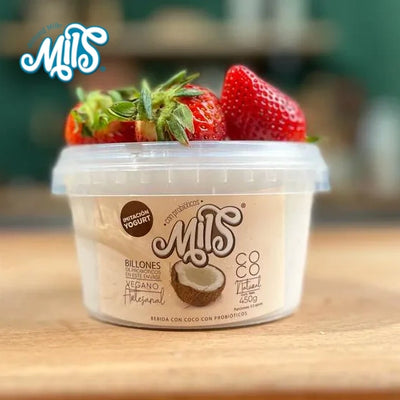 Yogurt Cuchareable de Coco-Bebidas-Mils-x 450 gr-Eatsy Market