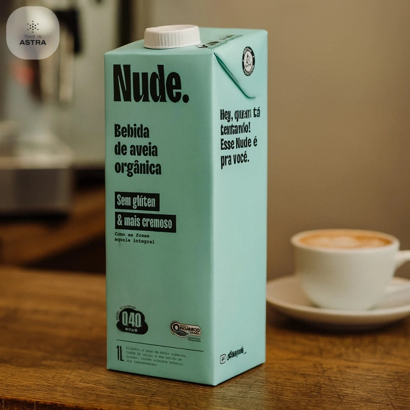 Bebida de Avena Organica Integral x 1 lt-Bebidas-Nude-Eatsy Market