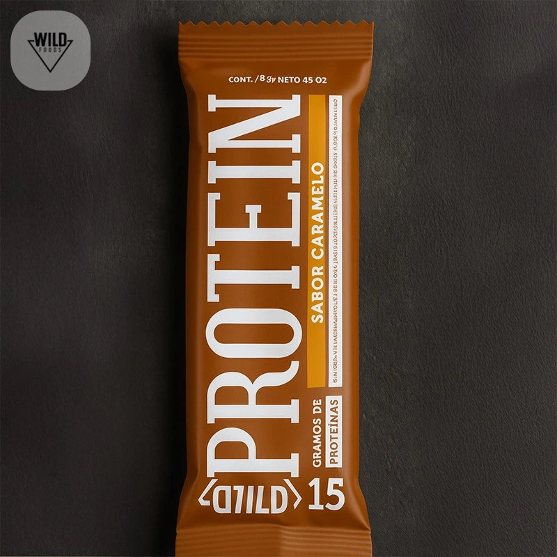 Barras Wild de Proteina Caramelo x 5 und de 45 gr-Despensa-Wild-Eatsy Market