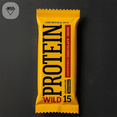 Barras Wild de Proteina Chocolate Mani x 5 und de 45 gr-Despensa-Wild-Eatsy Market
