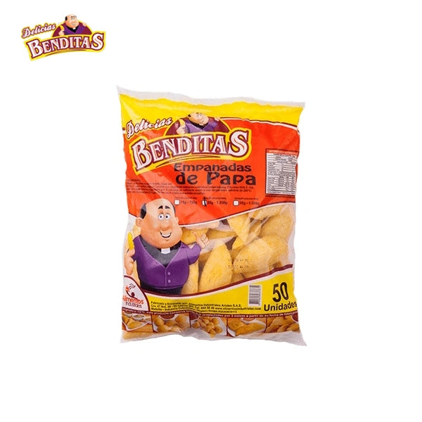 Empanada de Papa de 25 gr x 50 und-Pasabocas y Snacks-Delicias Benditas-Eatsy Market