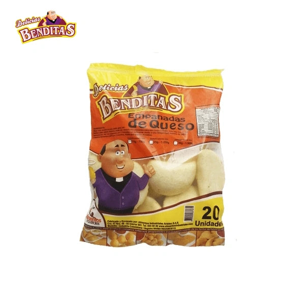 Empanada de Queso de 60 gr x 20 und-Pasabocas y Snacks-Delicias Benditas-Eatsy Market