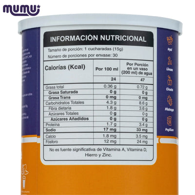 Fibra Prebiotica x 450 gr (30 porc)-Bebidas-Mumu-Eatsy Market