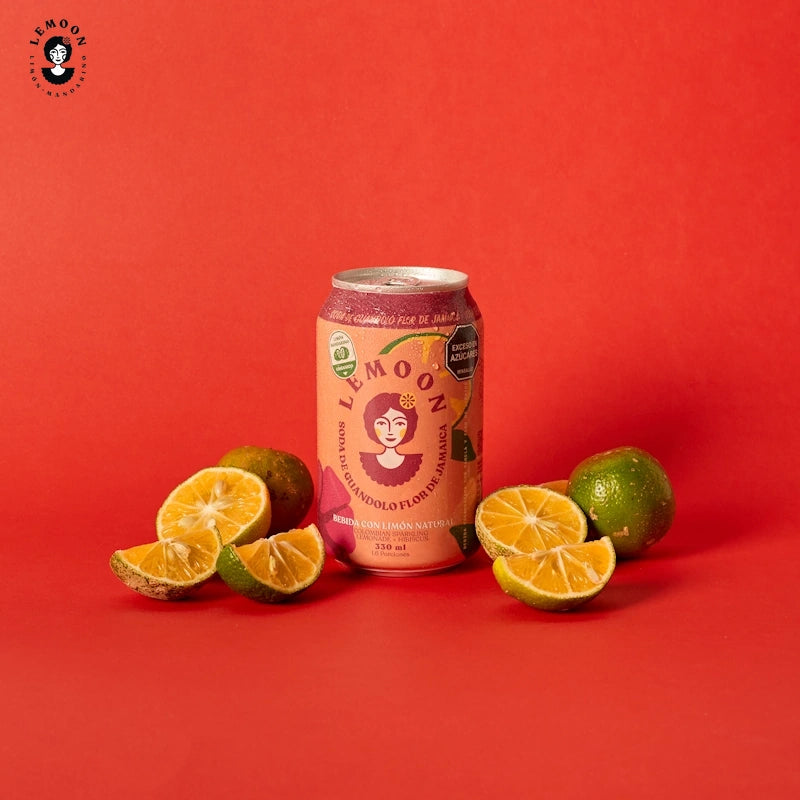 Soda de Guandolo Flor de Jamaica x 6 und de 330 ml-Bebidas-Lemoon-Eatsy Market