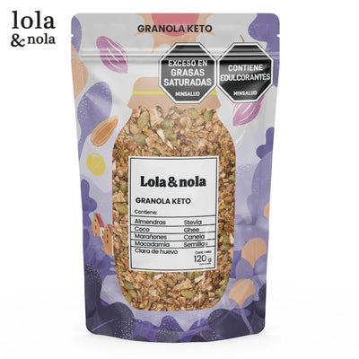 Granola Keto x 120 gr-Despensa-Lola & Nola-Eatsy Market