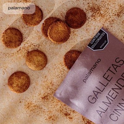 Galletas de Almendra Cinnamon x 70 gr-Pasabocas y Snacks-Palamano-Eatsy Market