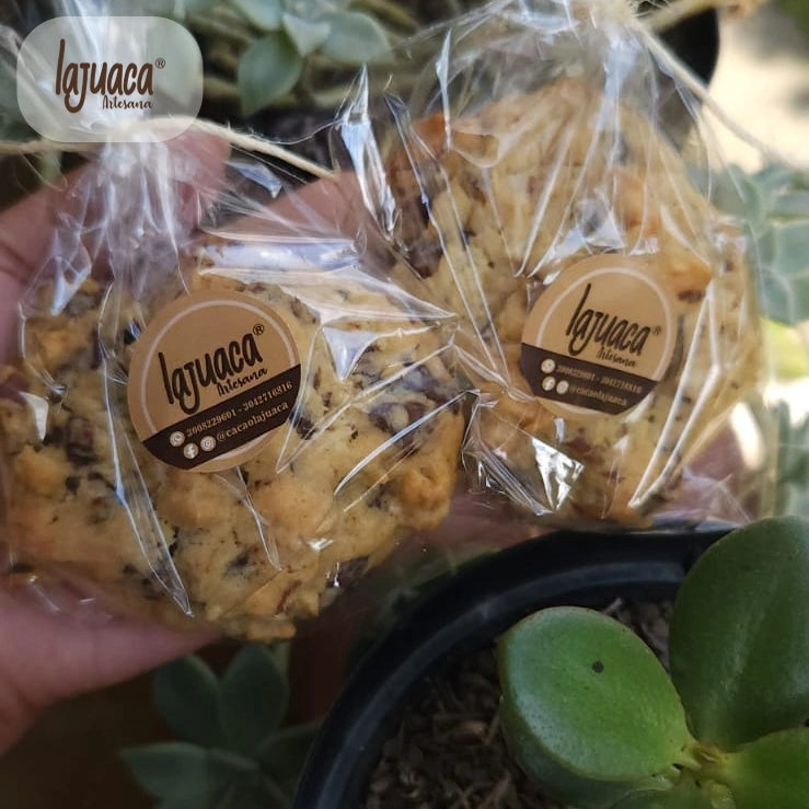 Galletas de Cacao Artesanales x 2 und de 60 gr