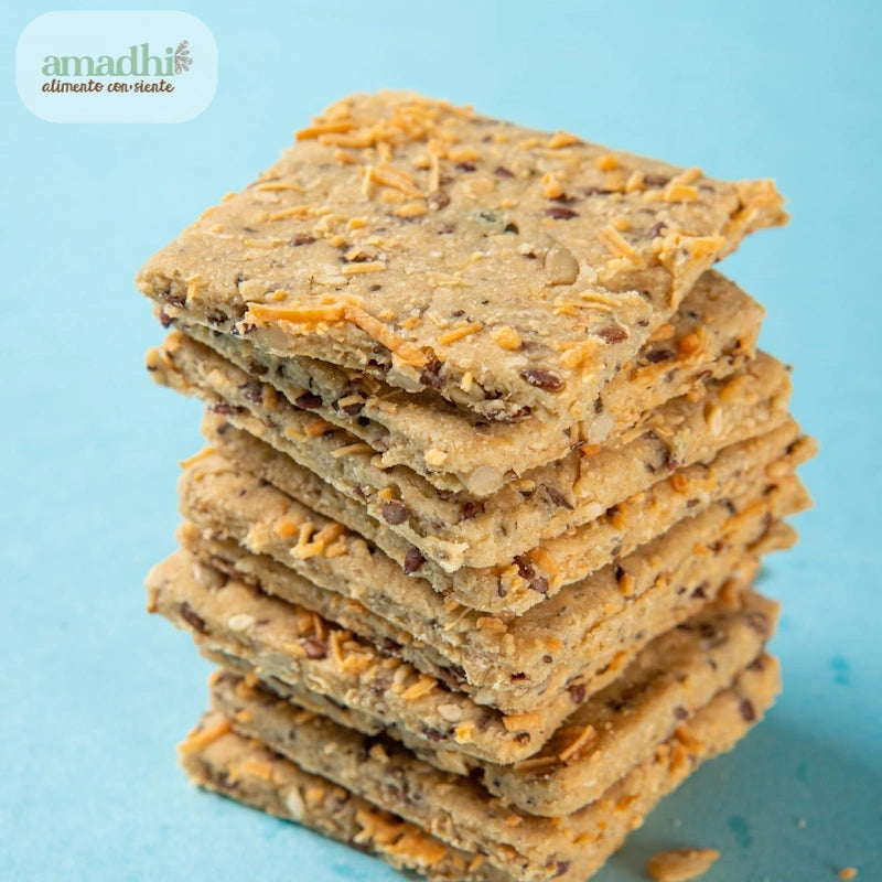 Galletas Saladas de Nueces y Semillas x 4 und de 35 gr-Despensa-Amadhi-Eatsy Market