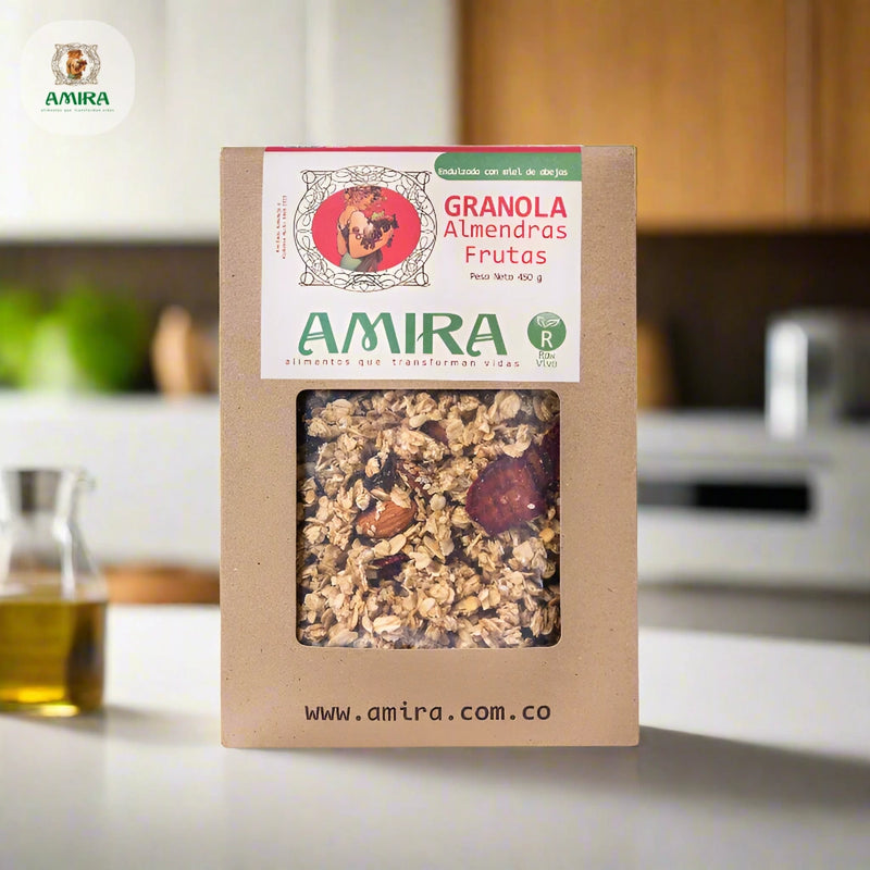 Granola Gluten Free de Almendras y Frutas-Despensa-Amira-x 450 gr-Eatsy Market