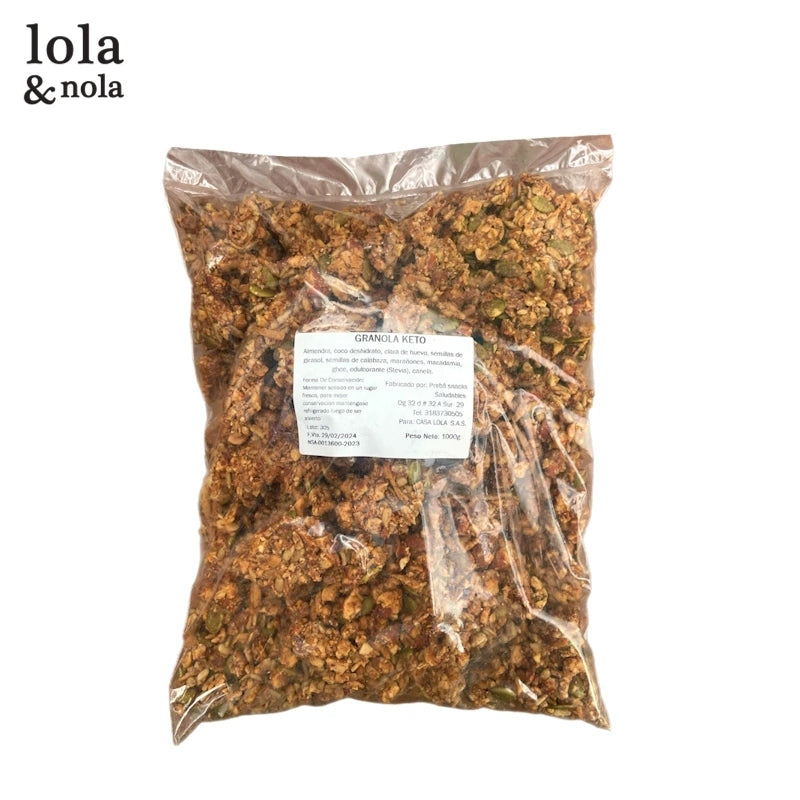 Granola Keto x 1 kg-Despensa-Lola & Nola-Eatsy Market