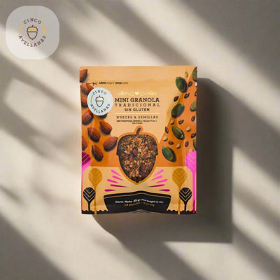 Granola Tradicional de Nueces y Semillas x 45 gr (1.5 porc)-Despensa-Cinco Avellanas-Eatsy Market